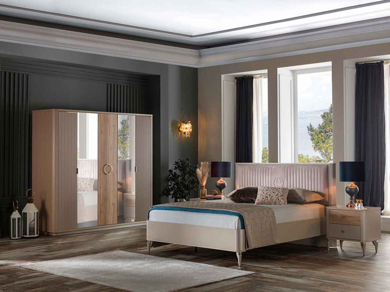 Sanvito 5 Kapaklı Yatak Odası Takımı