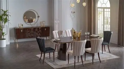 Plaza Yemek ODası Takımı (Ceviz)